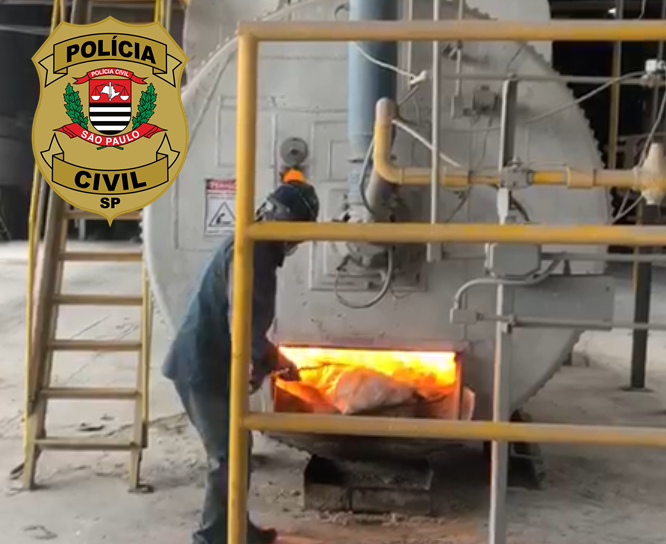 Polícia Civil incinera mais de 300 kg de drogas em Poá