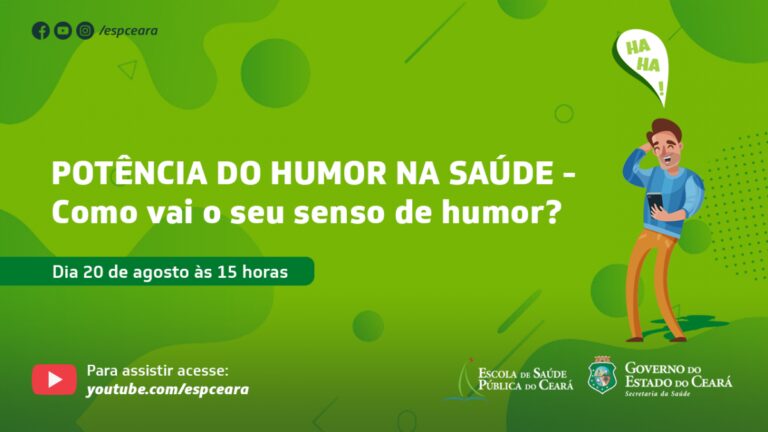 Webconferência debate importância do humor para saúde nesta quinta-feira (20)