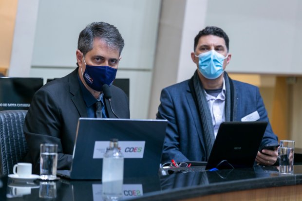 Coronavírus em SC: Secretário da Saúde encerra audiências públicas regionais sobre pandemia