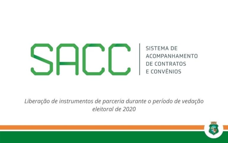 CGE disponibiliza tutorial para o desbloqueio de instrumentos de parcerias no SACC durante o período eleitoral