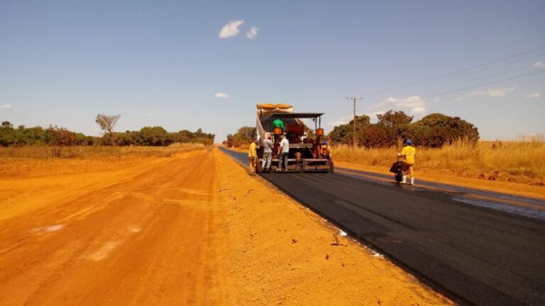 Obra no Núcleo Rural Jardim II entra na fase de pavimentação