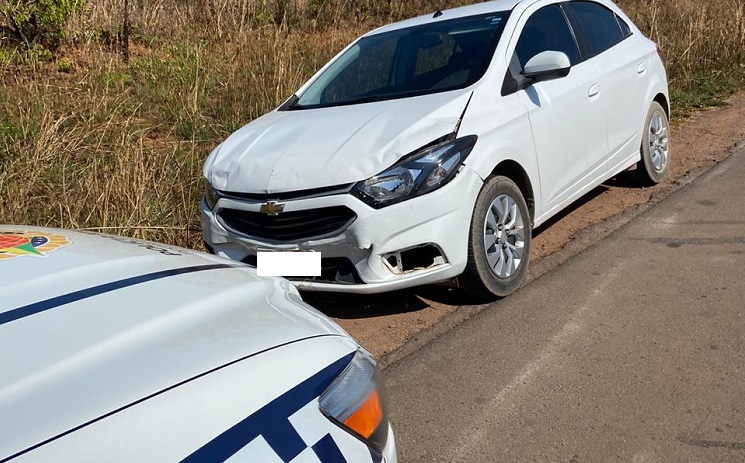 PM recupera carro pouco tempo depois de ele ser roubado em Sobradinho