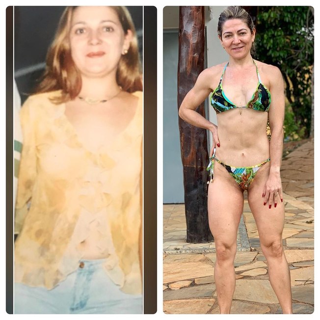 Mãe de Lucas Lucco mostra antes e depois: “Me livrei dos antigos hábitos”