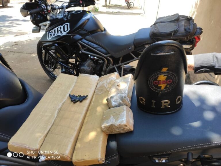 GIRO Detém Traficante com 4kg de Maconha em Senador Canedo