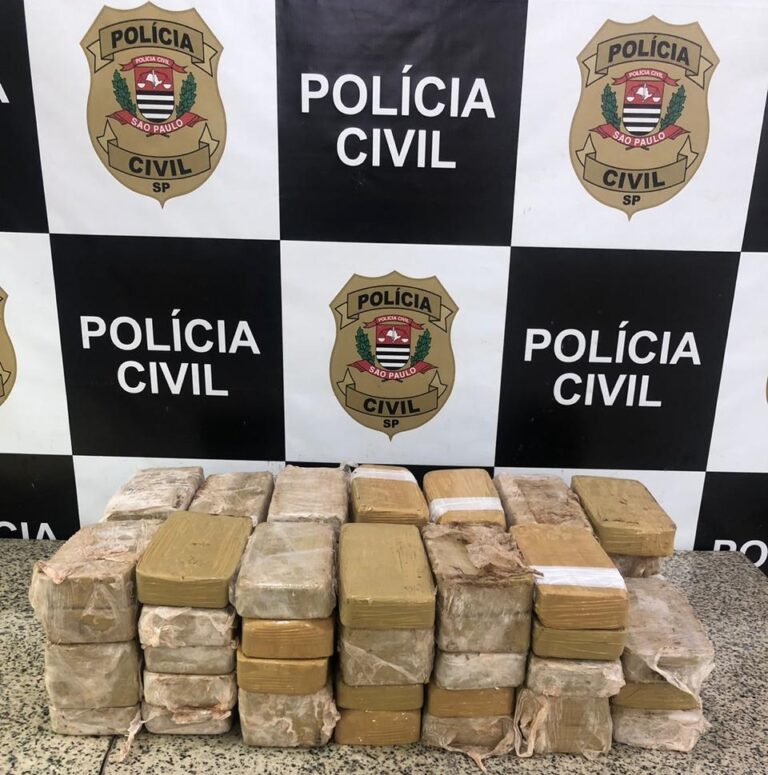 Denarc detém traficante com 68 tijolos de cocaína