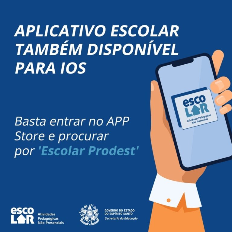 Sedu disponibiliza aplicativo EscoLAR para usuários de iOS