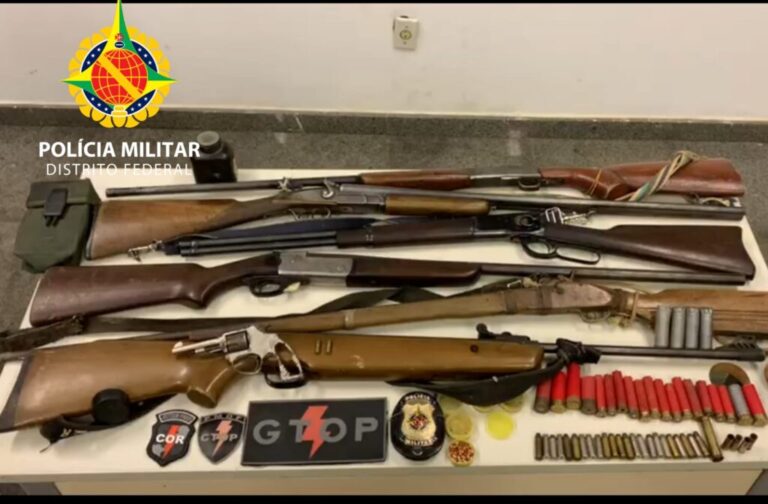 PMDF prende traficante de armas na Fercal