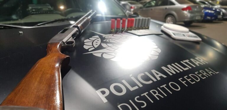 Com ajuda da comunidade, a PMDF prende suspeitos com armas de fogo na Ceilândia e no Gama