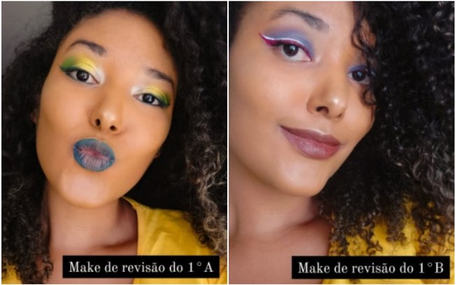 Professora de História viraliza com aula inovadora onde faz “maquia e revisa”