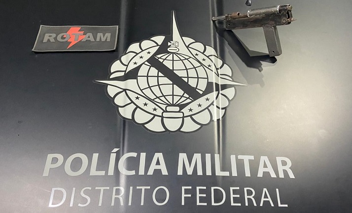 PMDF detém suspeito por porte ilegal de arma de fogo