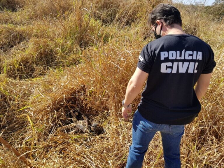 Polícia Civil encontra ossada de homem que pode ter sido vítima de homicídio em São Simão