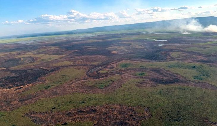 Força-tarefa controla queimadas no Pantanal, mas alta temperatura e baixa umidade do ar preocupam