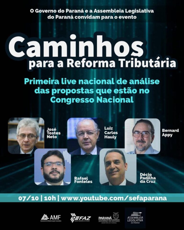 Evento nacional vai debater propostas da Reforma Tributária