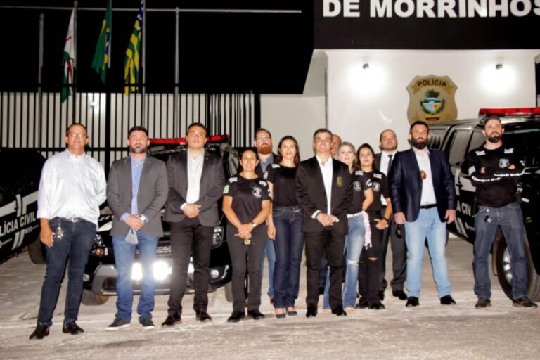 Polícia Civil inaugura nova sede da Delegacia de Morrinhos