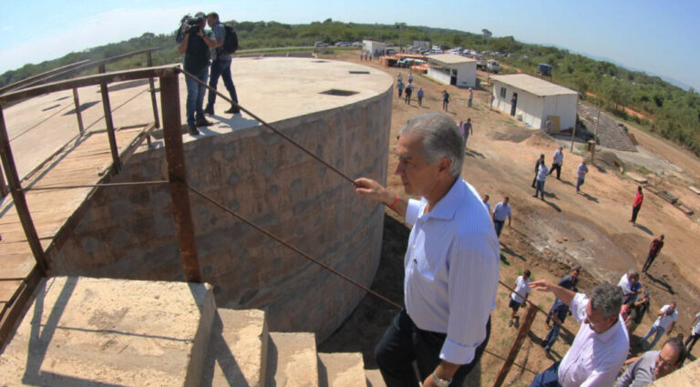 Governador inaugura R$ 121 milhões em obras da Sanesul nesta sexta-feira em Dourados