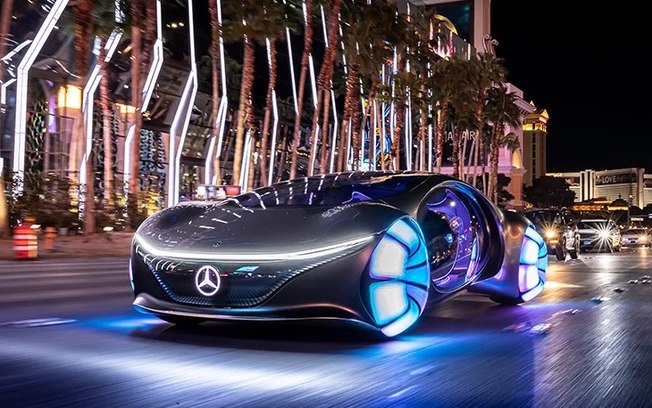 Conheça o Mercedes-Benz Vision AVTR, veículo elétrico do futuro