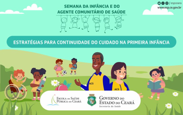 ESP promove Semana da Infância e do Agente Comunitário de Saúde