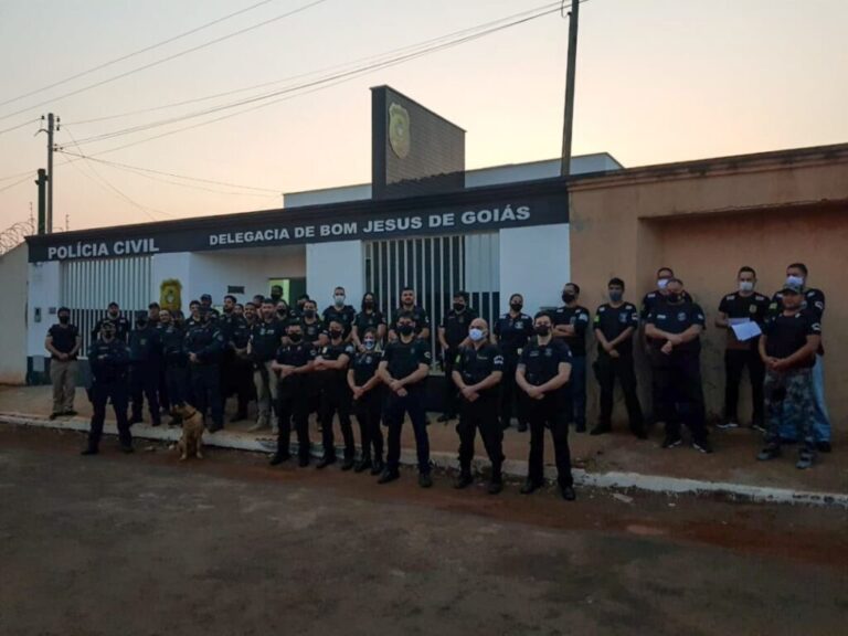 Polícia Civil deflagra operação contra tráfico de drogas em Bom Jesus de Goiás
