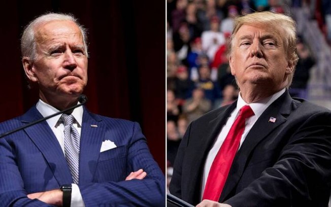 Eleições americanas: pesquisa mostra Joe Biden à frente de Donald Trump