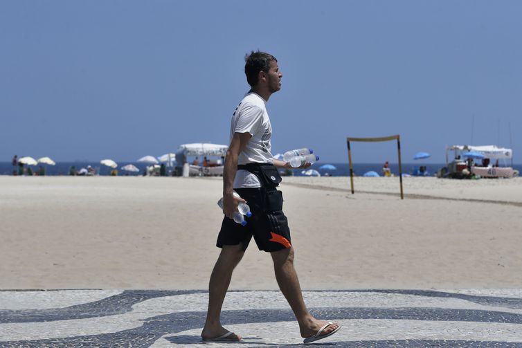 Rio tem dia quente, mas frente fria chega nesta quarta-feira