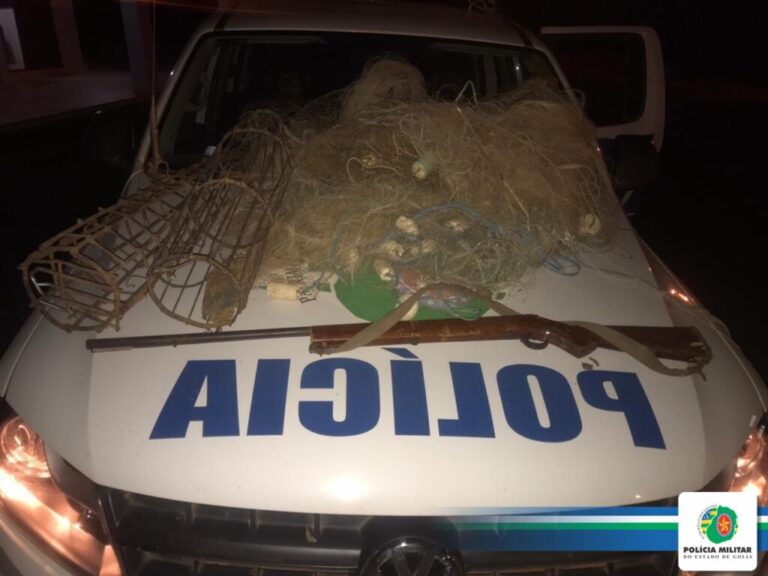 Batalhão Rural Detém Indivíduo com Arma e Materiais de Caça Ilegal