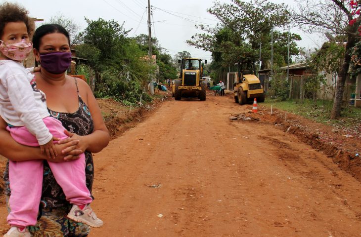 Governo Presente leva infraestrutura em três bairros e controla erosão em Miranda