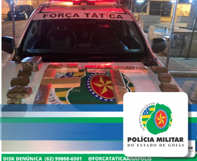 Traficantes são presos em Anápolis