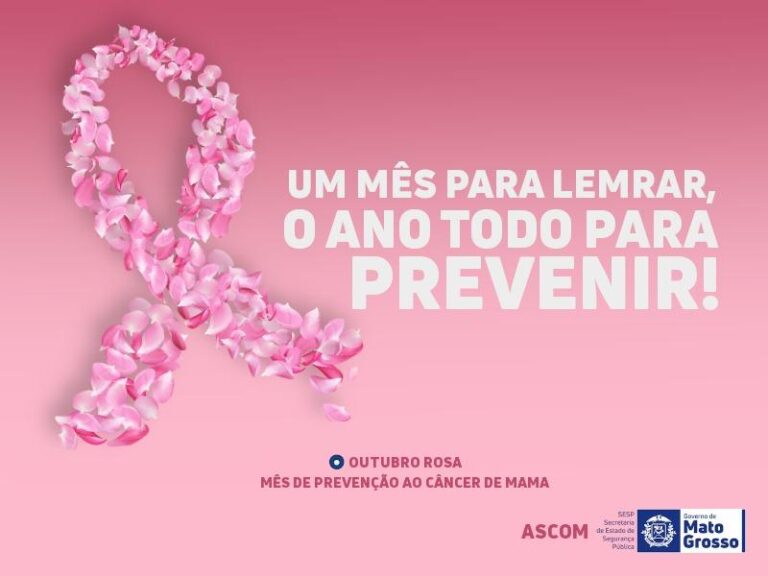 Sesp dá início à campanha Outubro Rosa com live sobre prevenção