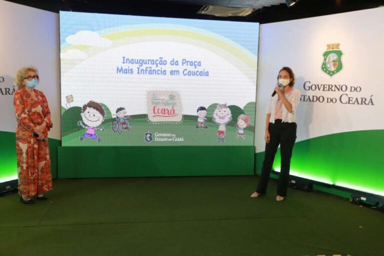 Governo do Ceará entrega Praça Mais Infância em Caucaia