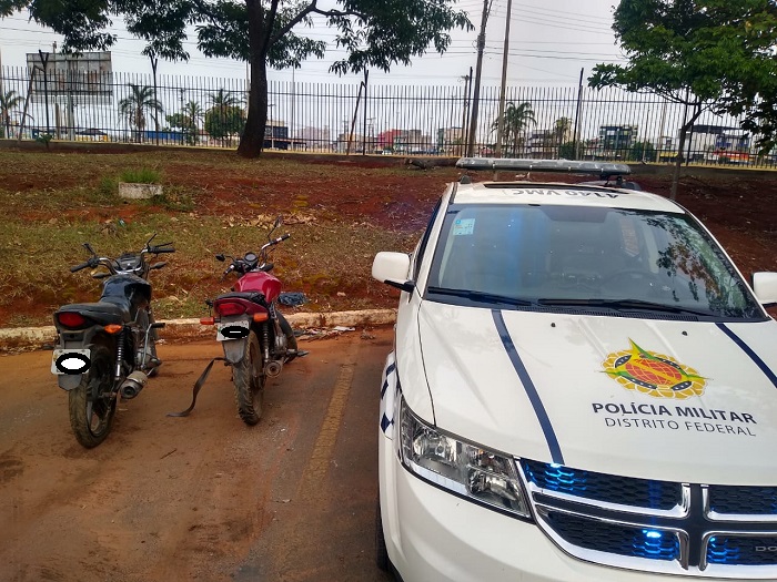 PMDF recupera duas motos furtadas em Samambaia