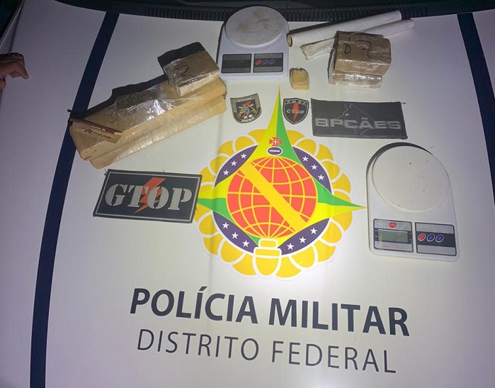 PMDF apreende drogas na vila Denocs em Sobradinho
