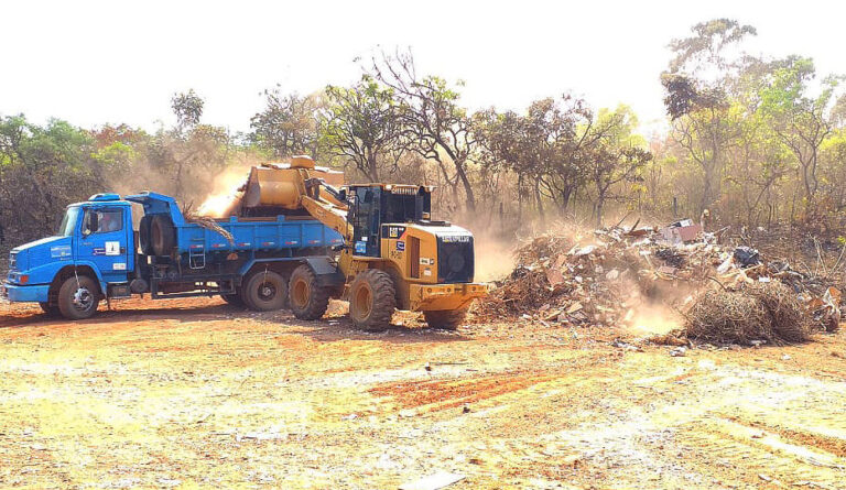 GDF recolhe 400 toneladas de lixo de obras