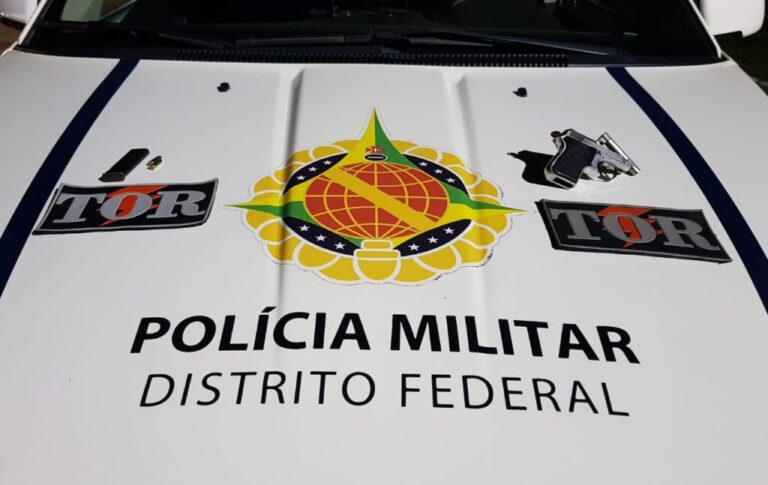 Homem é preso por porte ilegal de arma de fogo em Samambaia
