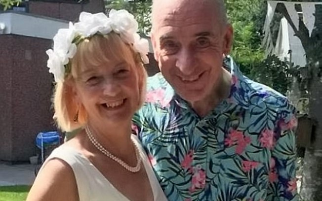 Marido com doença cerebral esquece casamento e esposa refaz cerimônia