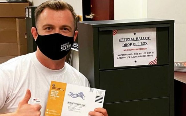 Eleições americanas: Partido Republicano instala urnas falsas na Califórnia