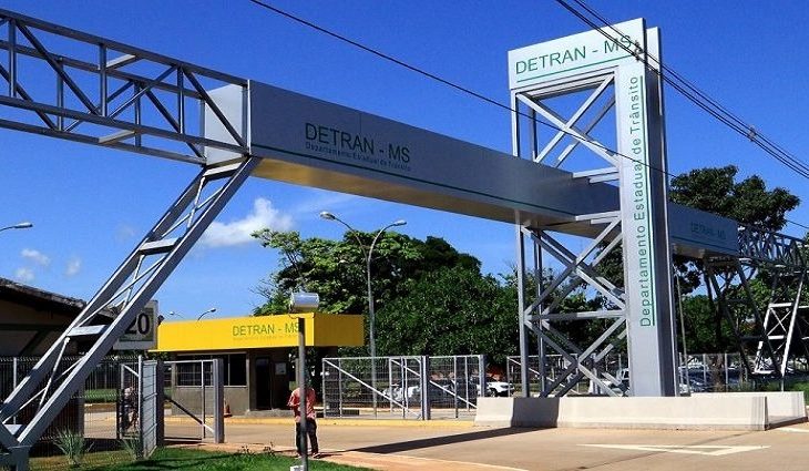 Com caso positivo de Covid-19, Detran-MS suspende atendimento em agência do Pátio Central