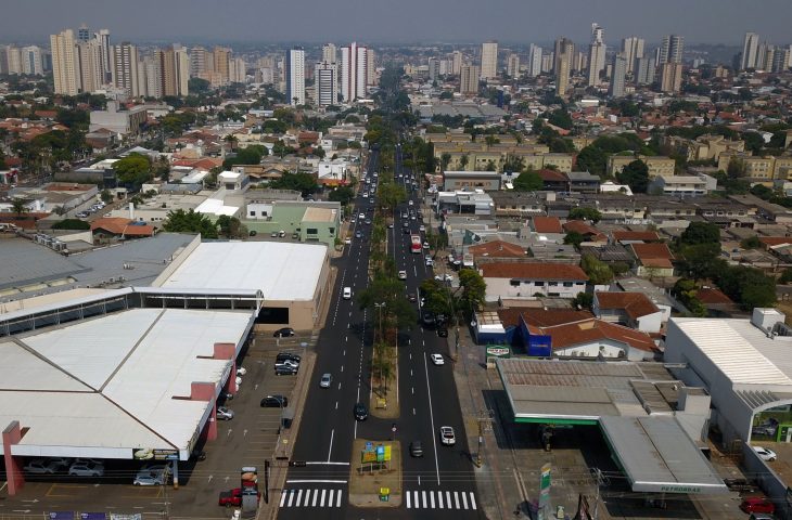 Em ritmo acelerado, revitalização da Avenida Mato Grosso está 75% concluída