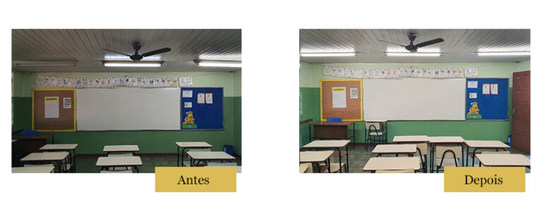 Escolas estaduais da capital ganham nova iluminação