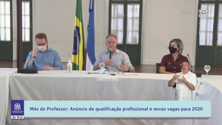 Estado lança plataforma e abre 10 mil novas vagas de qualificação aos profissionais da Educação