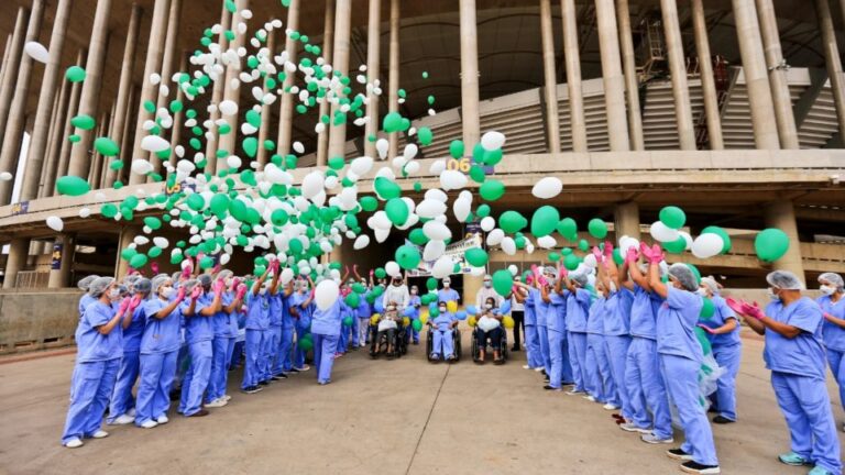 Hospital de campanha encerra os trabalhos depois de cinco meses