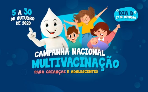 Santa Catarina realiza neste sábado dia D da campanha de multivacinação para crianças e adolescentes