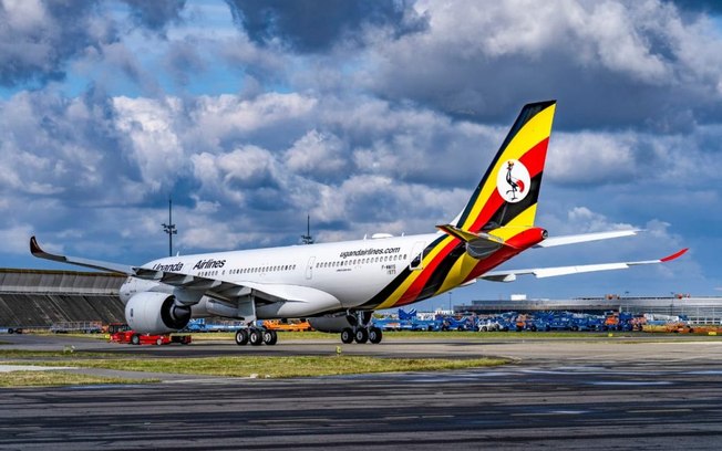 Primeiro A330neo da Uganda Airlines tem sua pintura finalizada