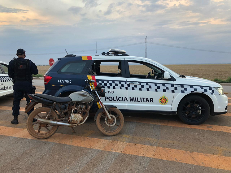 PMDF recupera motocicleta furtada de pátio de delegacia em Luziânia