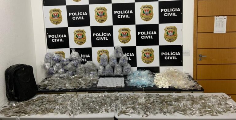 Polícia Civil prende homem com 11 kg de drogas em Guarulhos