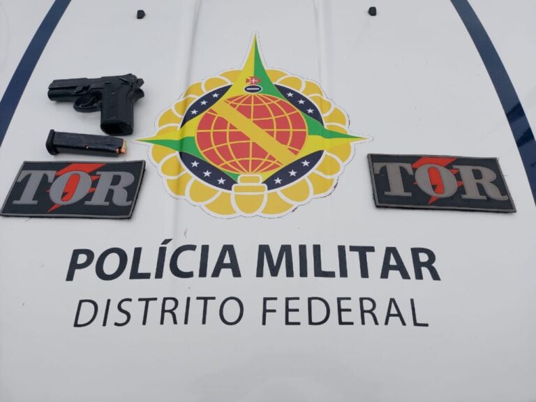 Homem é preso por porte ilegal de arma de fogo em Samambaia