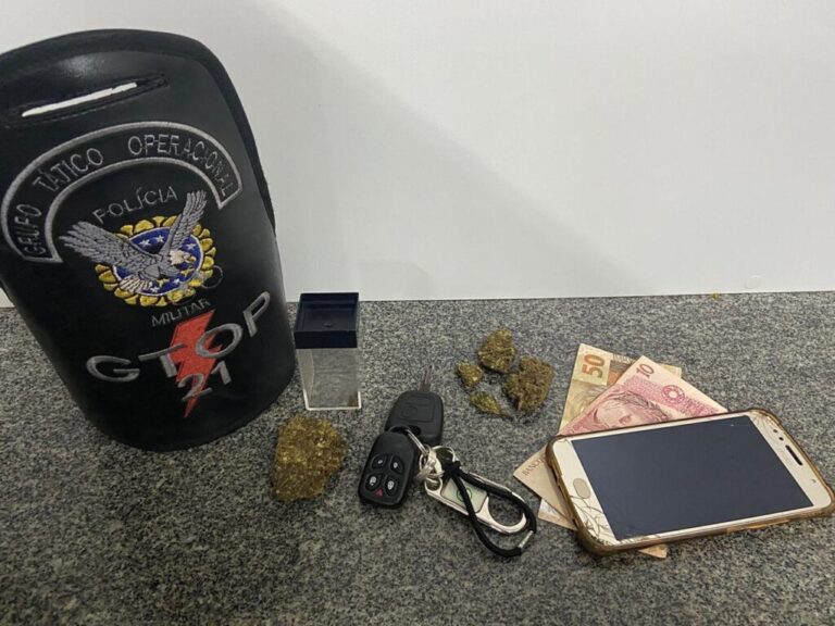 HOMEM É PRESO POR TRÁFICO DE DROGAS NO DECK SUL, EM BRASÍLIA