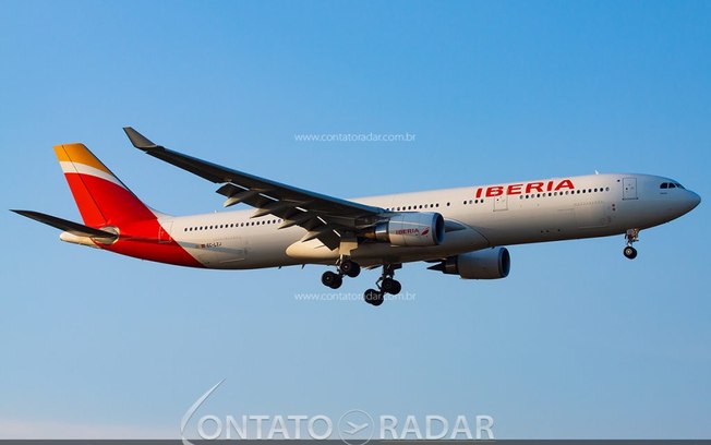 Iberia altera equipamento para o Brasil