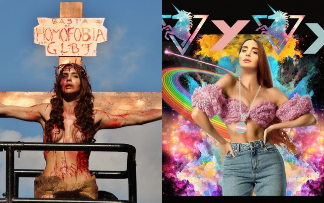 Trans crucificada em Parada LGBT expõe transfobia e quer se reinventar na música