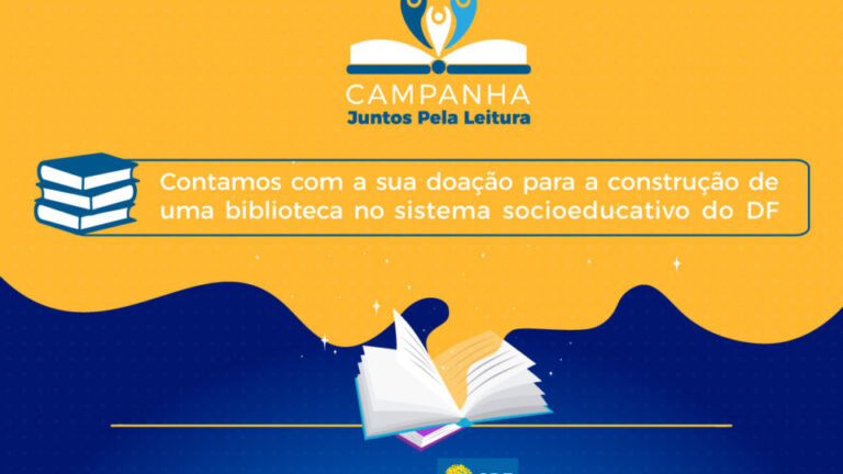 Secretaria de Justiça inicia campanha “Juntos Pela Leitura”