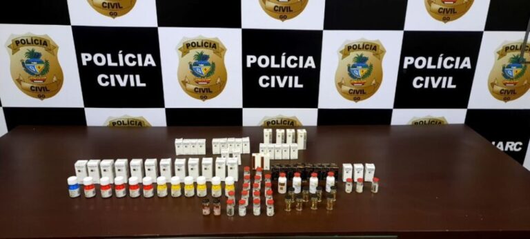 Personal trainer é preso em Aparecida de Goiânia pela PCGO por suspeita de venda de anabolizantes